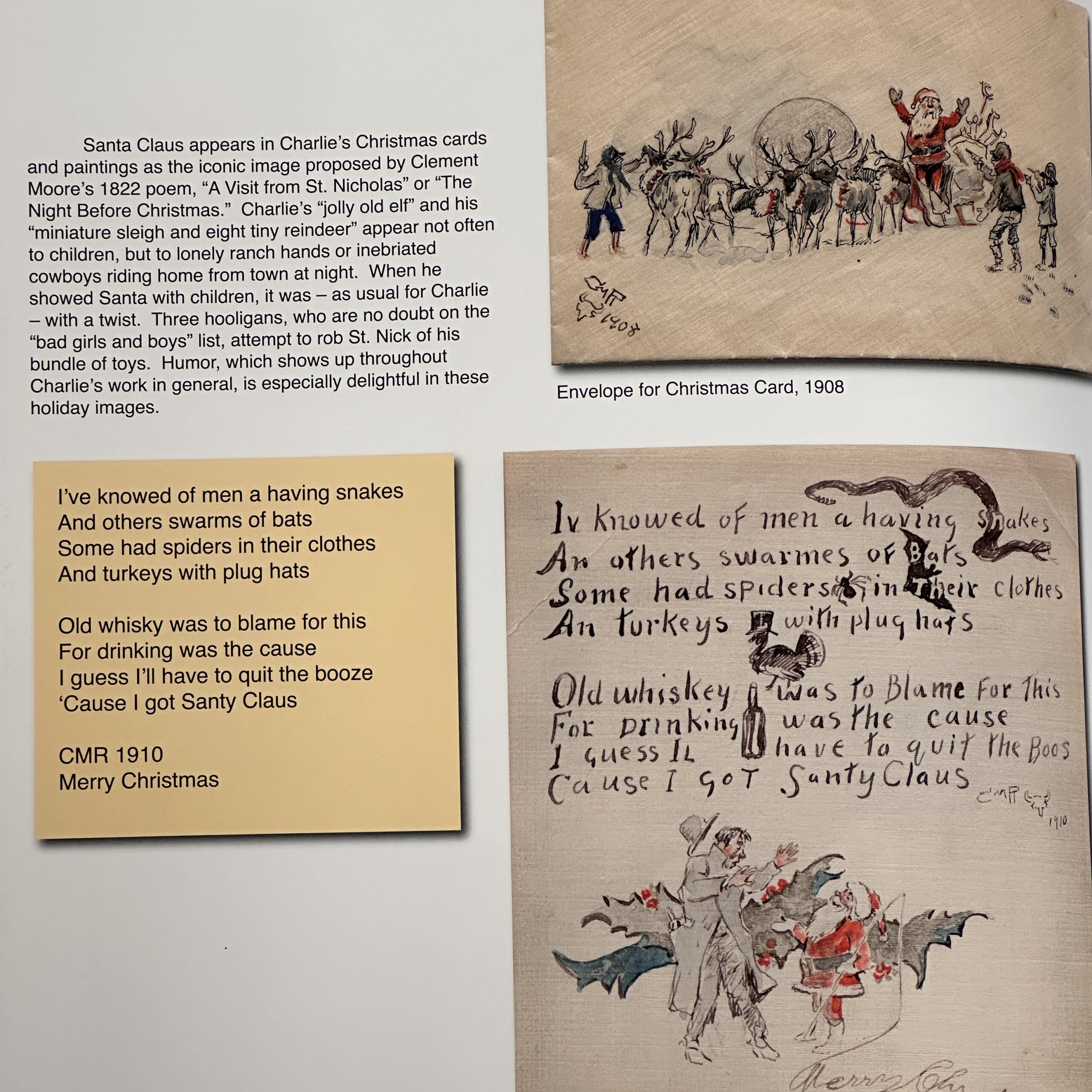 Your Friend, C.M. Russell Illustrated Letters C.M. Russell Museum