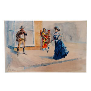When East meets West (canvas)