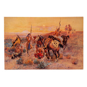First Wagon Tracks (canvas)