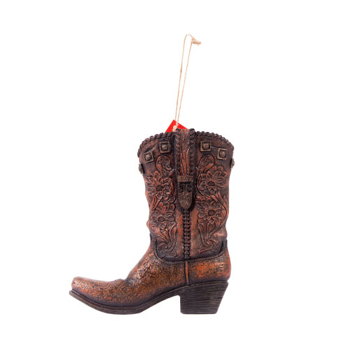 Western Boot Ornament