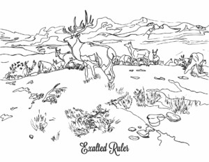 Charlie Russell's Coloring Book Pages