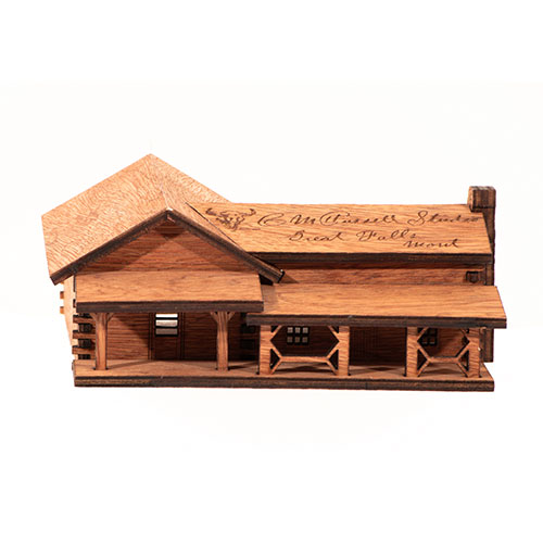 Build your own Charles M. Russell Log Cabin Studio