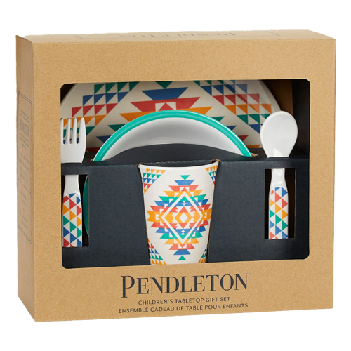 Pendleton Kids Melamine Dish Set C.M. Russell Museum