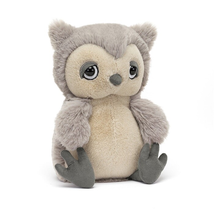 Plush Snoozing Owl by Jellycat