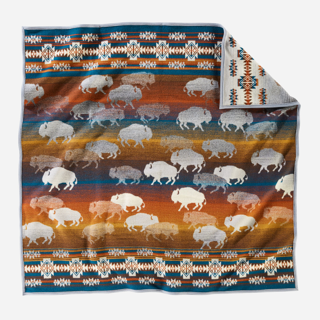 PRAIRIE RUSH HOUR THROW (Grey) - Image 3