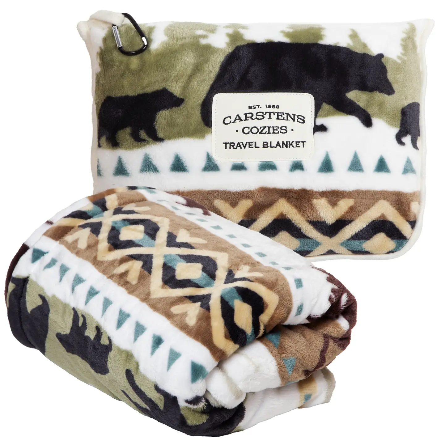 Hidden Lake Travel Blanket by Carstens