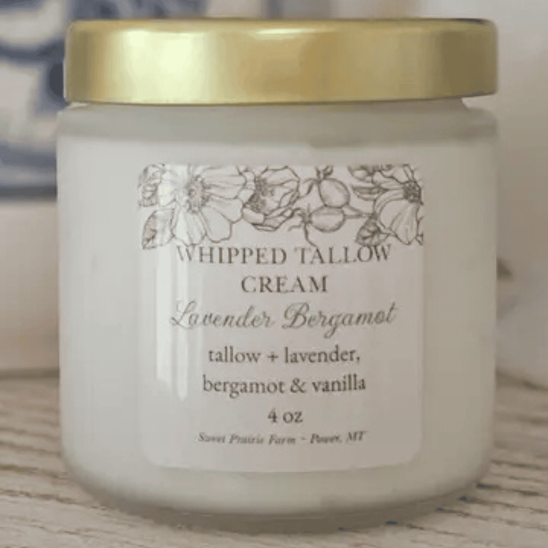 Lavender Bergamot Whipped Tallow Cream